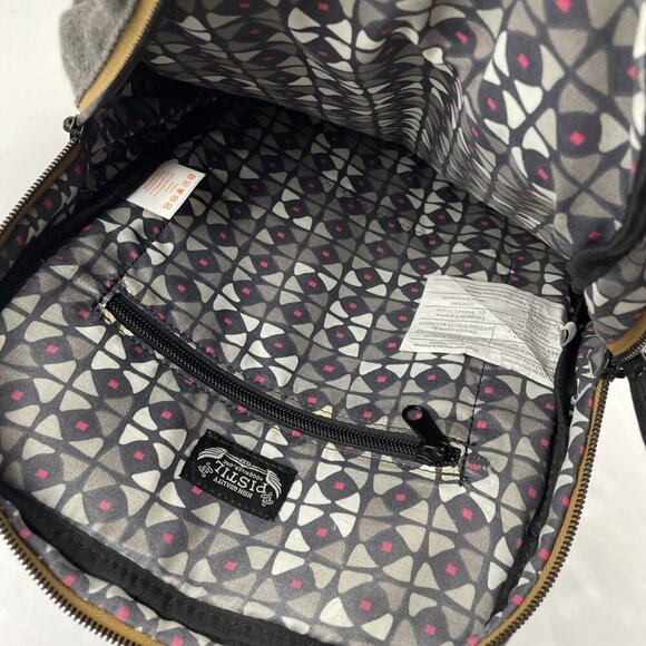 Pistil Backpack Small Polyester Faux Leather Strap Travel Lightweight - Picture 9 of 12